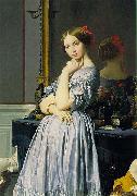 Jean Auguste Dominique Ingres Louise de Broglie, Countess d Haussonville oil painting picture wholesale